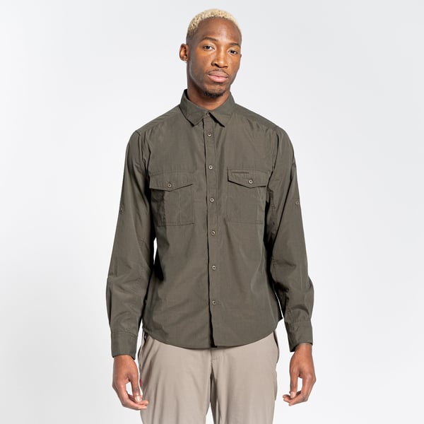 Craghoppers Mens Kiwi Long-Sleeved Shirt
