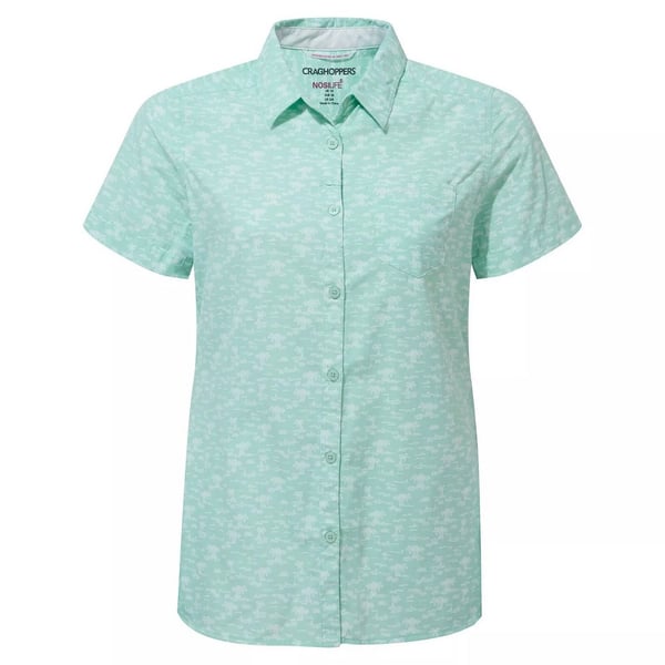 Craghoppers Womens/Ladies Nosilife Tillia Printed Short-Sleeved Shirt