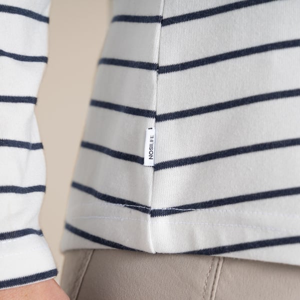 Craghoppers Womens/Ladies Akona Stripe Nosilife Long-Sleeved T-Shirt