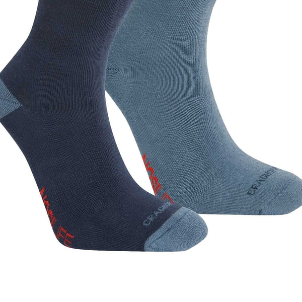 Craghoppers Unisex Adult Insect Repellent Socks (Pack of 2)