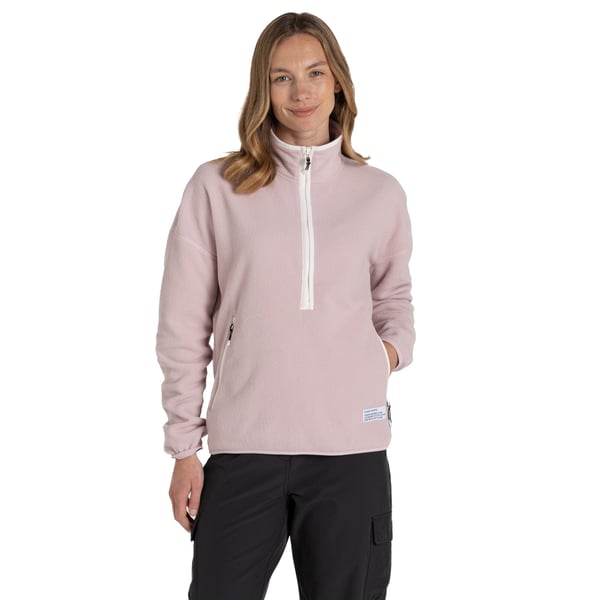 Craghoppers Womens/Ladies CO2 Renu Technology Half Zip Fleece Top