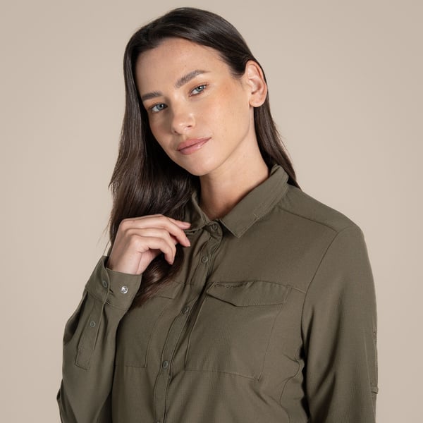 Craghoppers Womens/Ladies NosiLife Pro III Nosilife Long-Sleeved Shirt