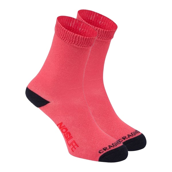 Craghoppers NosiLife Childrens/Kids Twin Pack Travel Socks