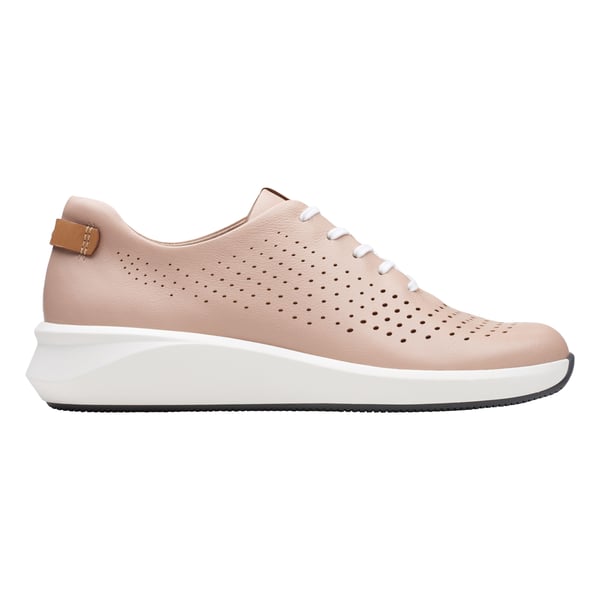 Clarks Womens/Ladies Un Rio Tie Leather Trainers