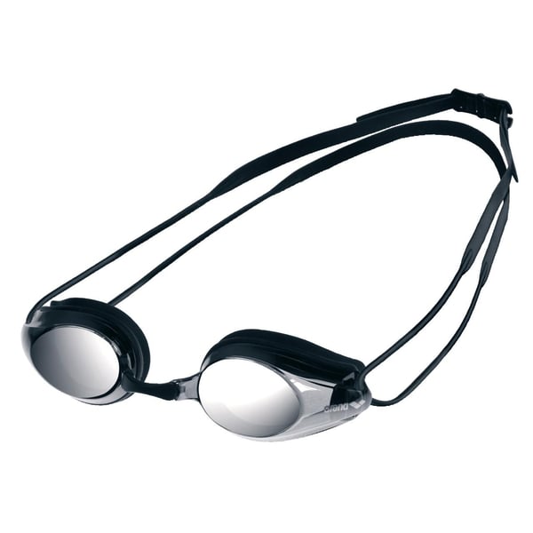 Arena Unisex Adult Tracks Mirror Swimming Goggles