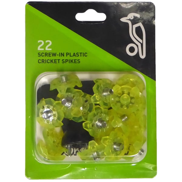 Kookaburra Soft Cricket Spikes (Pack Of 22)