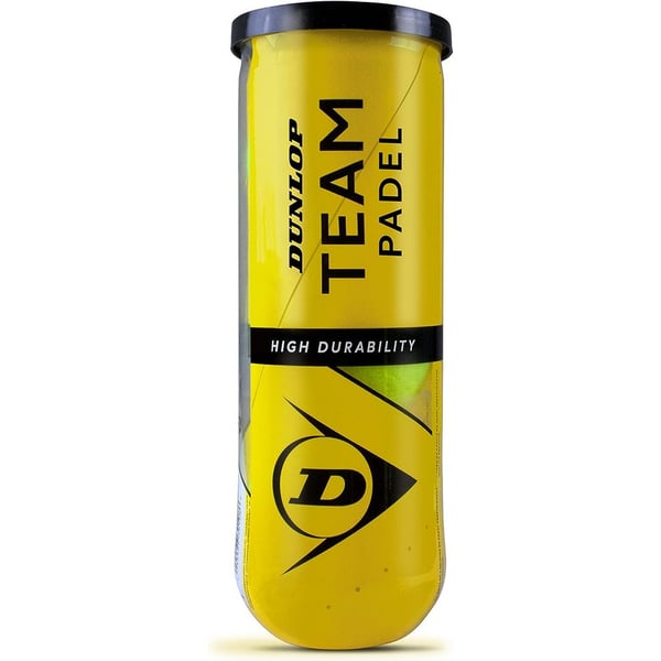 Dunlop-Slazenger Team Padel Tennis Balls (Pack of 3)