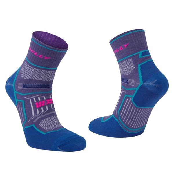Hilly Unisex Adult Double Layered Ankle Socks