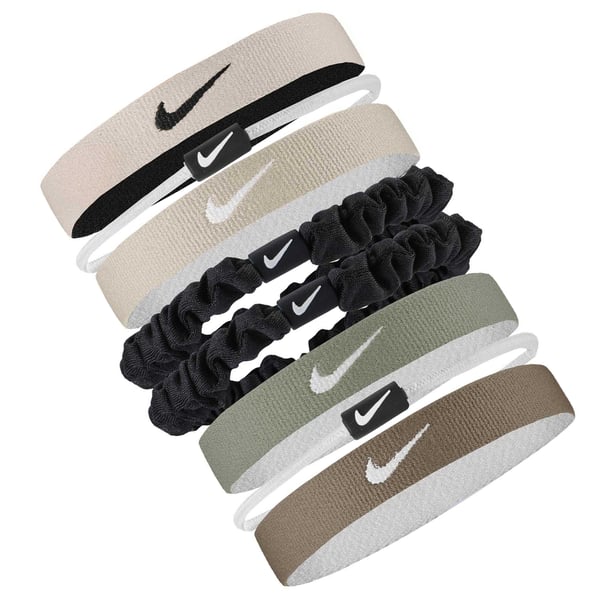 Nike Mixed Flexible Classic Hair Tie (Pack of 8)