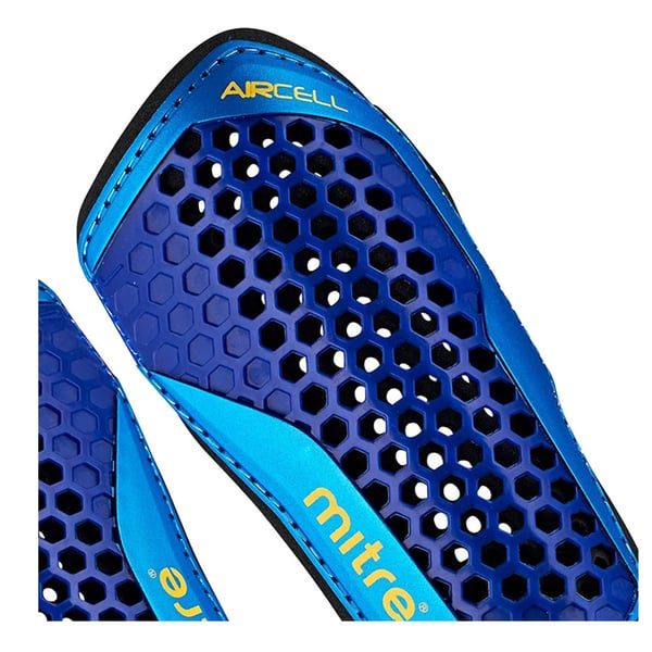 Mitre Unisex Adult Carbon Shin Guards (Pack of 2)