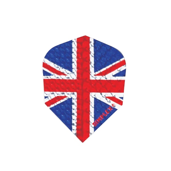 Harrows Dimplex Square Union Jack Dart Flights