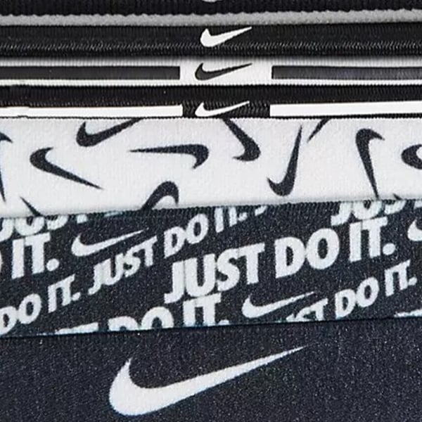 Nike Unisex Aikuisten hiuslenkit (9 kpl pakkaus)