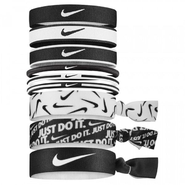 Nike Unisex Adult Hair Ties (Pack of 9)