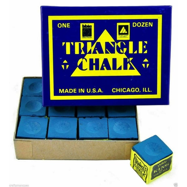 Carta Sport Snooker Chalk (Pack of 12)