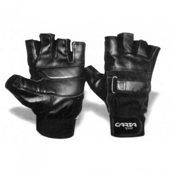 Carta Sport Unisex Adult Touch Fastening Double Weightlifting Gloves