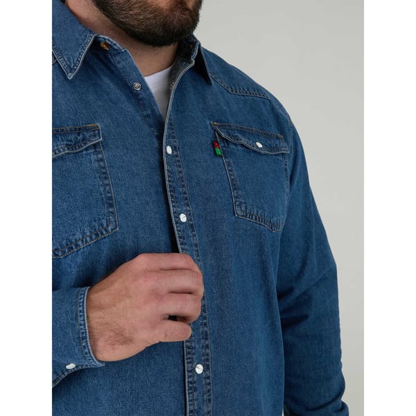 Duke Mens D555 Western Denim Shirt