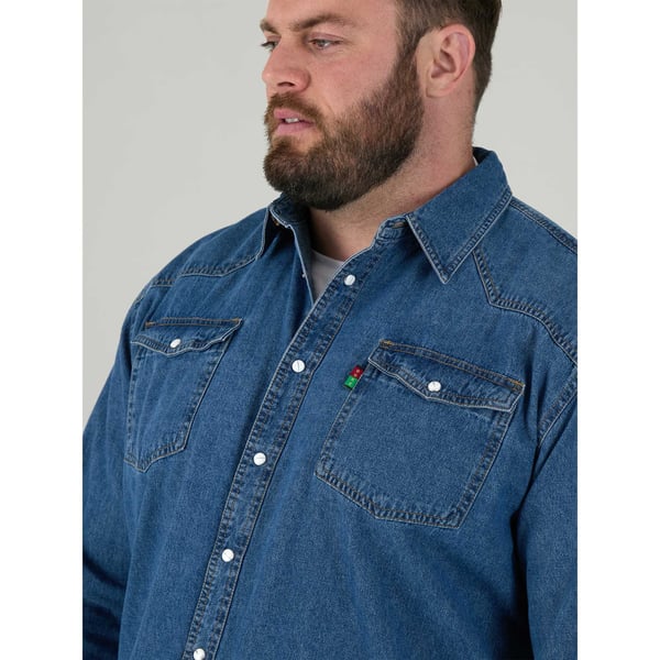 Duke Mens D555 Western Denim Shirt
