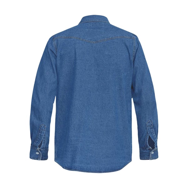 Duke Mens D555 Western Denim Shirt