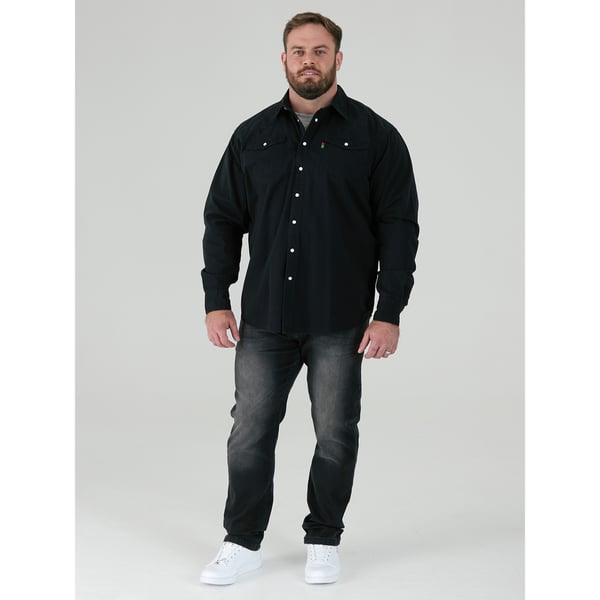 Duke Mens D555 Western Denim Kingsize Shirt