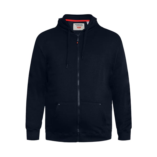 Duke Mens D555 Rockford Cantor Heavyweight Kingsize Full Zip Hoodie