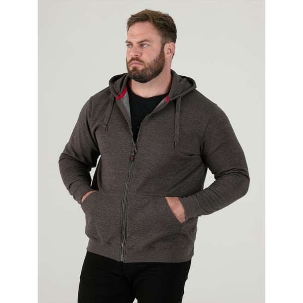 Duke Mens D555 Rockford Cantor Heavyweight Kingsize Full Zip Hoodie