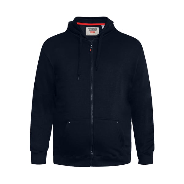 Duke Mens D555 Rockford Cantor Heavyweight Kingsize Full Zip Hoodie