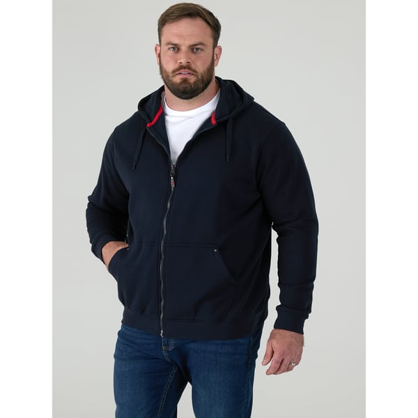 Duke Mens D555 Rockford Cantor Heavyweight Kingsize Full Zip Hoodie