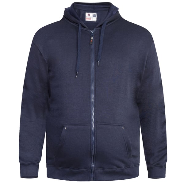Duke Mens D555 Rockford Cantor Heavyweight Kingsize Full Zip Hoodie