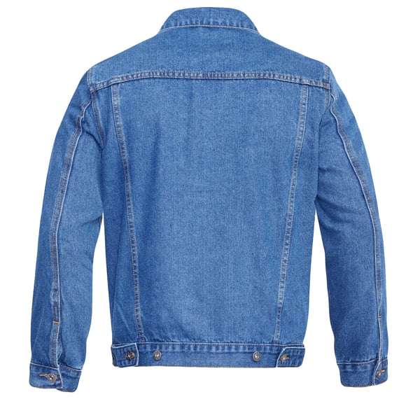 Duke Mens D555 London Trucker Western Denim Kingsize Jacket