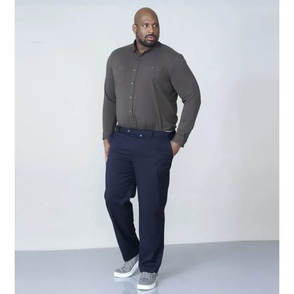 Duke Mens D555 Supreme Stretch Kingsize Trousers
