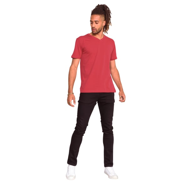 Duke Mens D555 Signature 2 V Neck T-Shirt