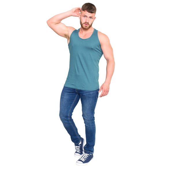 Duke Mens D555 Fabio Tank Top