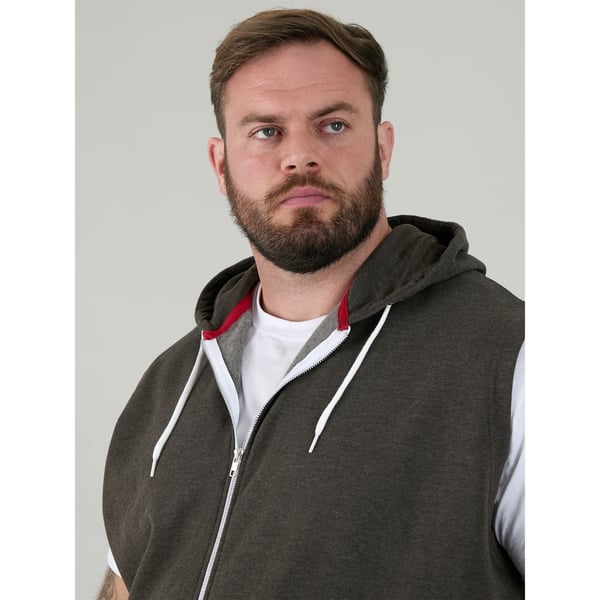 Duke Mens D555 Blake Kingsize Hihaton Täysvetoketjuhuppari