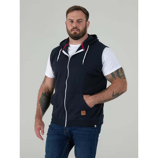 Duke Mens D555 Blake Kingsize Hihaton Täysvetoketjuhuppari