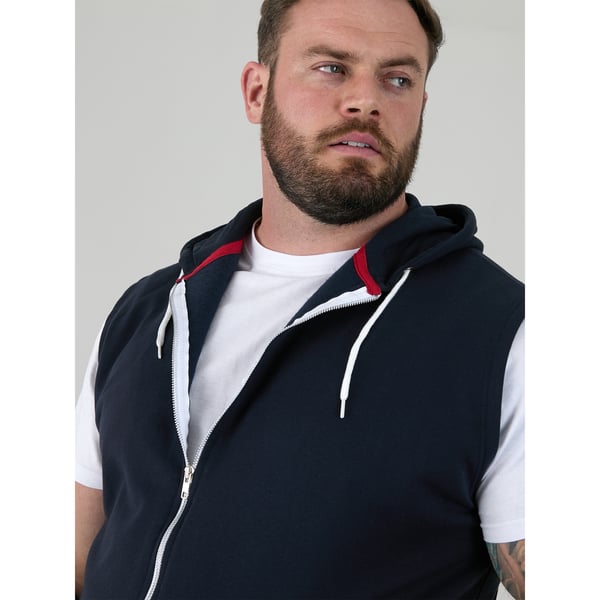 Duke Mens D555 Blake Kingsize Hihaton Täysvetoketjuhuppari