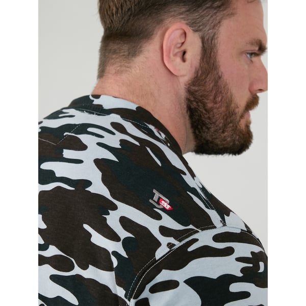 Duke Mens D555 Gaston Camouflage Kingsize T-Shirt