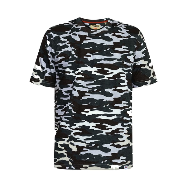 Duke Mens D555 Gaston Camouflage Kingsize T-Shirt