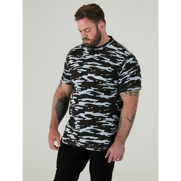 Duke Mens D555 Gaston Camouflage Kingsize T-Shirt