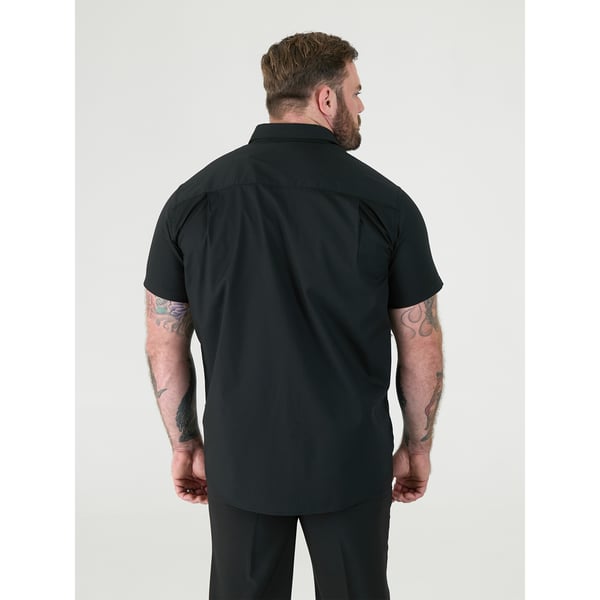 Duke Mens D555 Aeron Easy-Iron Kingsize Short-Sleeved Shirt