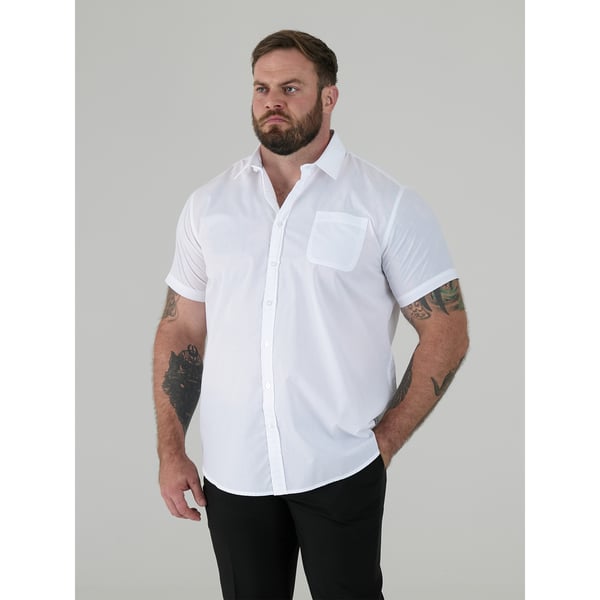 Duke Mens D555 Delmar Kingsize Short-Sleeved Shirt