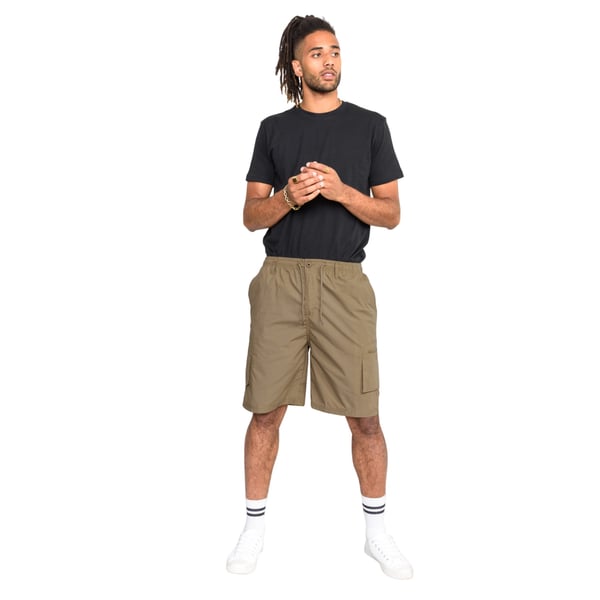 Duke Mens D555 Nick Elasticated Waist Cargo Shorts