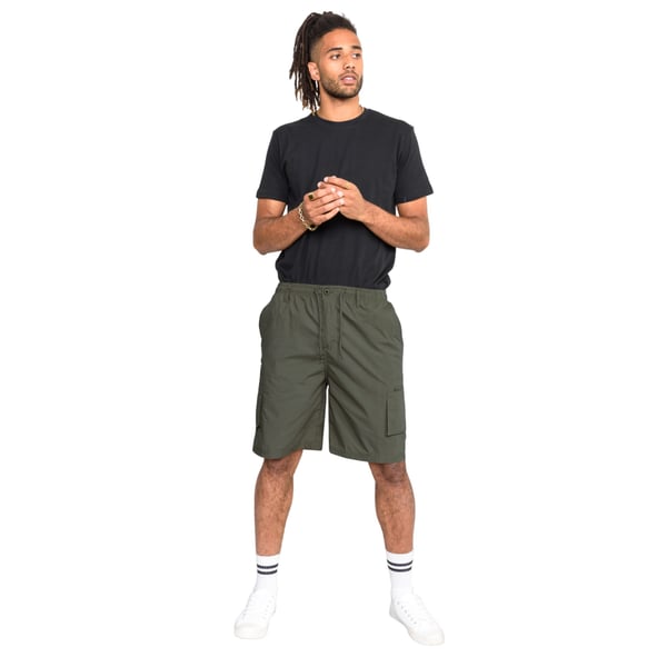 Duke Mens D555 Nick Elasticated Waist Cargo Shorts
