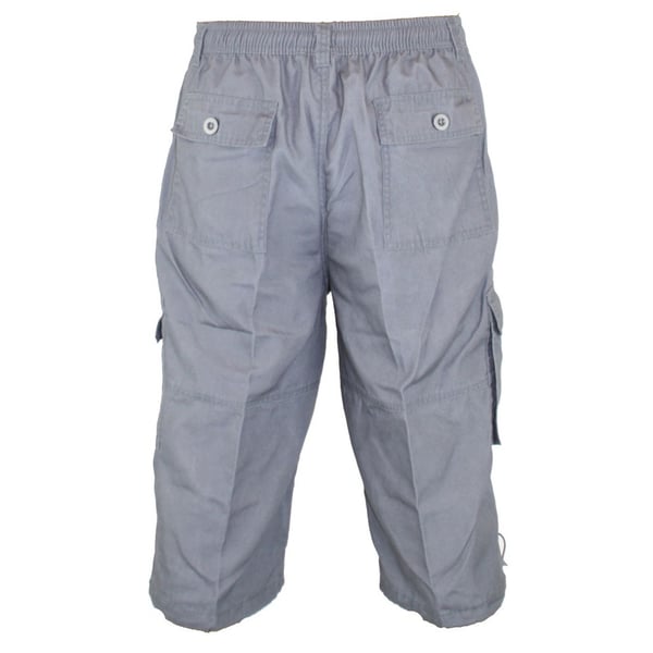 Duke Mens D555 Mason Kingsize Cargo -sortsit