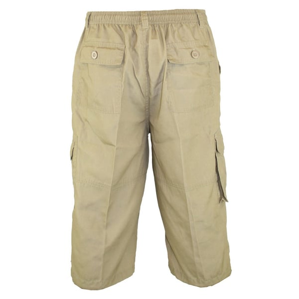 Duke Mens D555 Mason Kingsize Cargo -sortsit