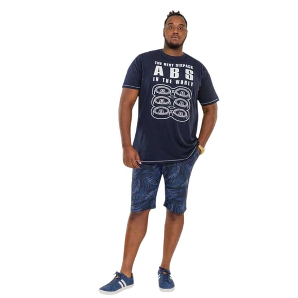 Duke Mens D555 Marco Printed Kingsize T-Shirt