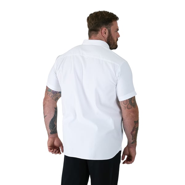Duke Mens D555 James Oxford Kingsize Short-Sleeved Shirt