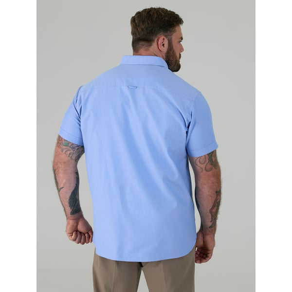 Duke Mens D555 James Oxford Kingsize Short-Sleeved Shirt