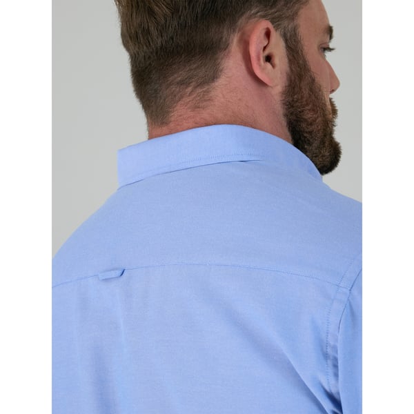 Duke Mens D555 James Oxford Kingsize Short-Sleeved Shirt
