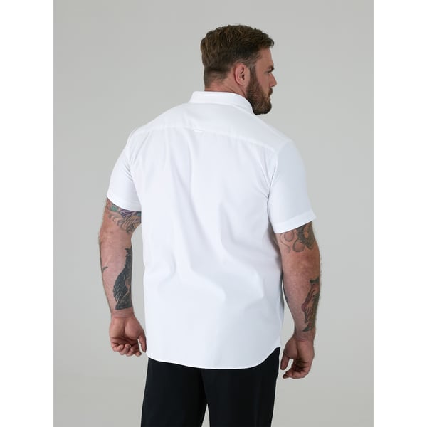 Duke Mens D555 James Oxford Kingsize Short-Sleeved Shirt