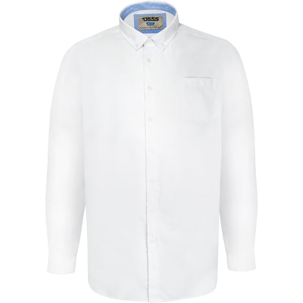 Duke Mens D555 Richard Oxford Kingsize Long-Sleeved Shirt